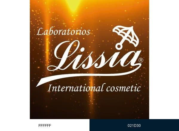 Laboratorios Lissia brand color palette