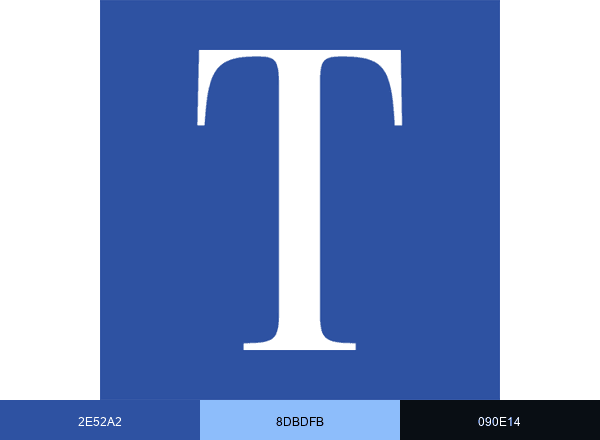 La Crosse Tribune brand color palette