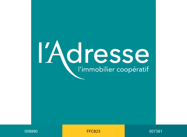 l'Adresse brand color palette