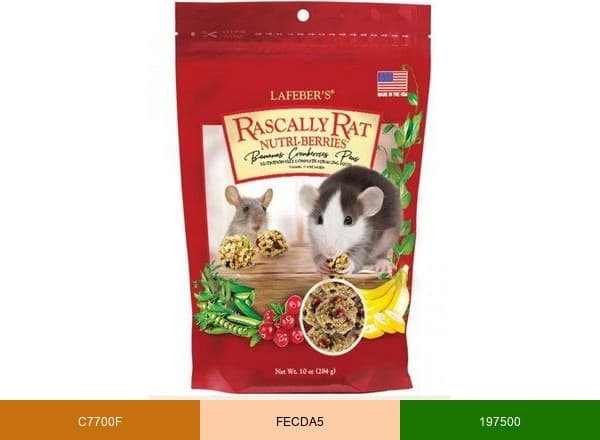 Lafeber Small Mammals brand color palette