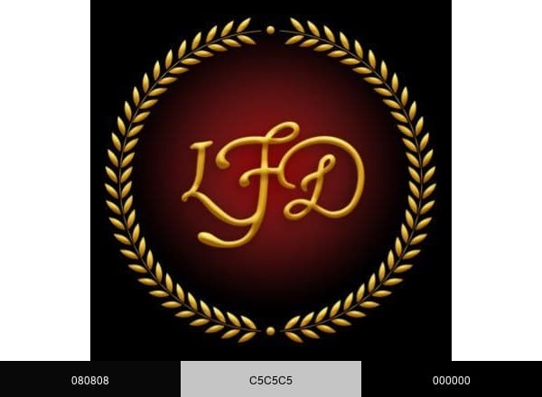 La Flor Dominicana brand color palette