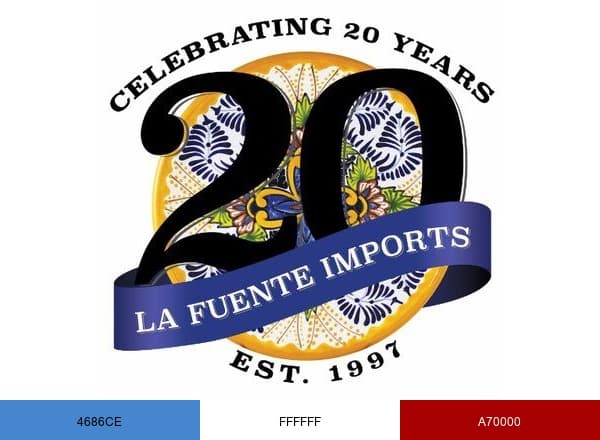 La Fuente Imports brand color palette