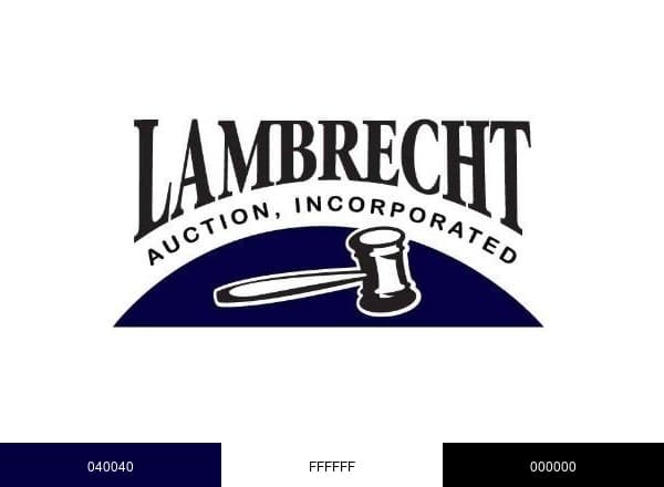 Lambrecht Auction brand color palette