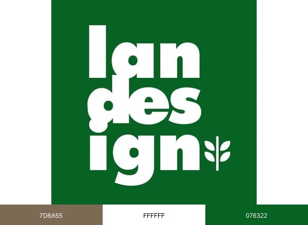 Landesign llc brand color palette