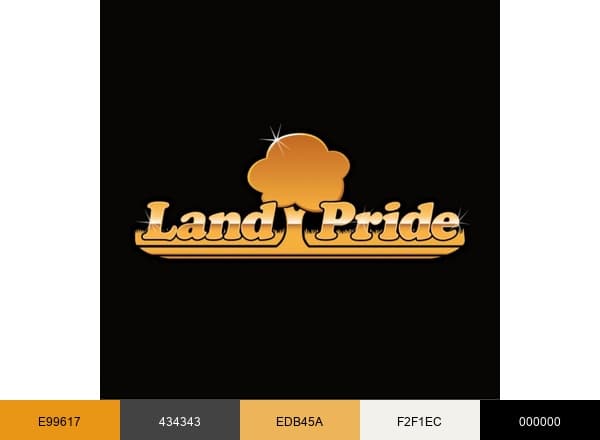 Land Pride brand color palette