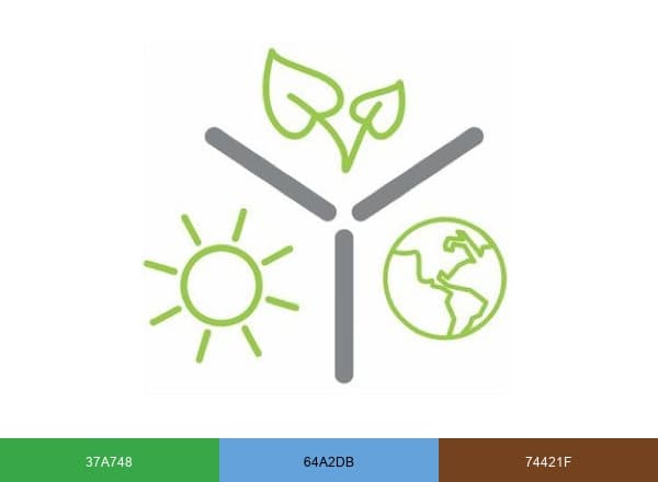 Landscape Industry Careers brand color palette
