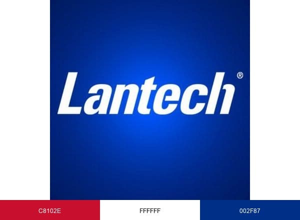 Lantech brand color palette