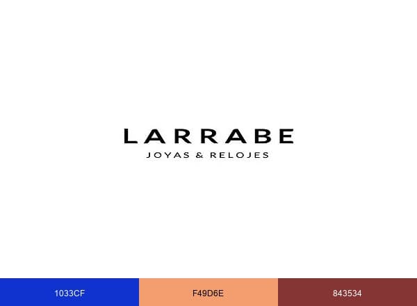 Larrabe brand color palette