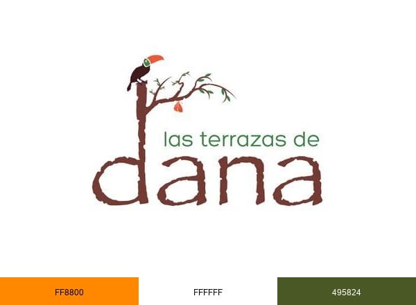 Las Terrazas de Dana Boutique Lodge & Spa brand color palette