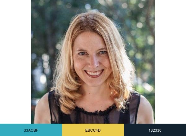 Laura Vanderkam brand color palette