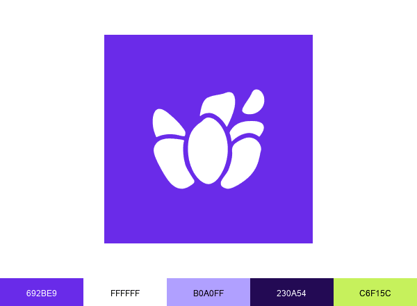 Lavender brand color palette
