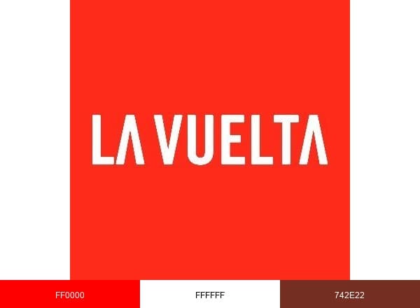 La Vuelta brand color palette