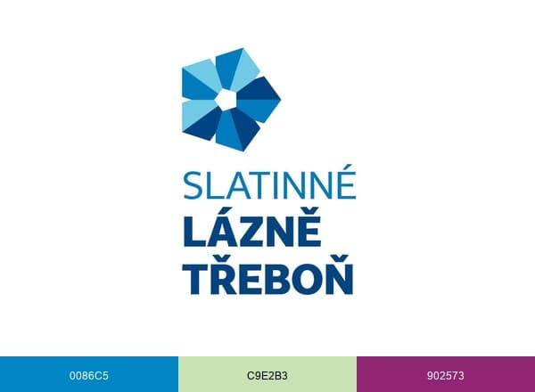 Slatinné lázně Třeboň brand color palette