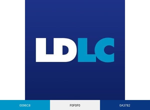 LDLC brand color palette