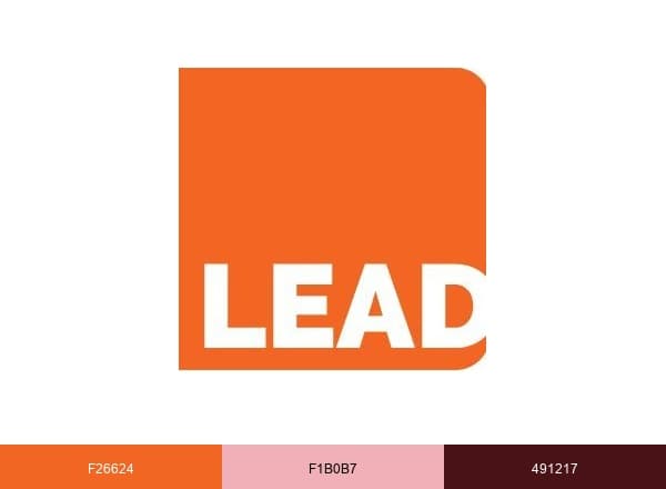 LEAD School brand color palette