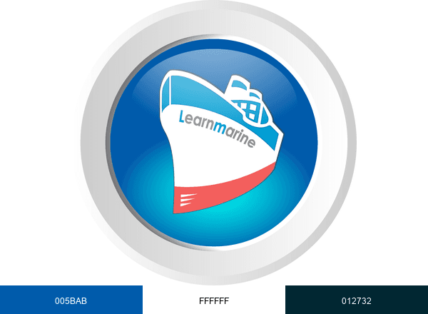 Learnmarine brand color palette