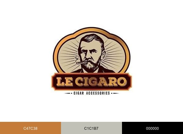 LeCigaroofficial brand color palette