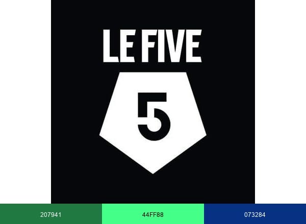 LE FIVE brand color palette