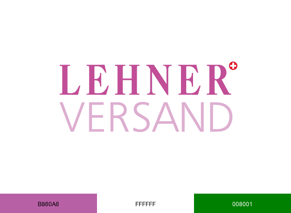 Lehner Versand brand color palette
