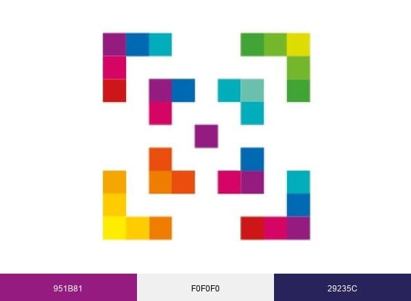 Leibniz-Institut für Medienforschung brand color palette