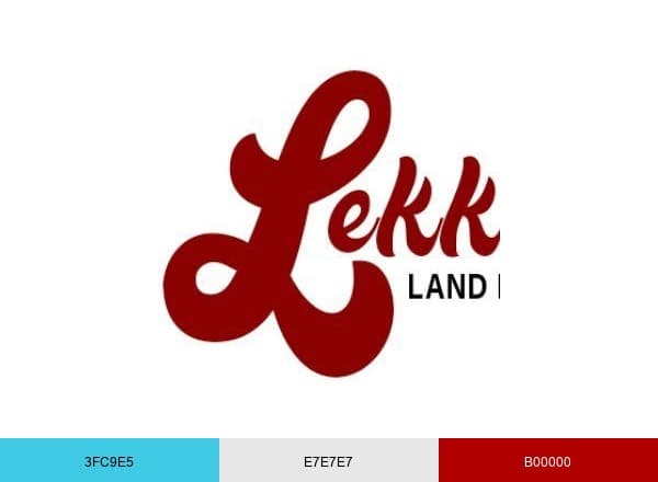 LekkerLandDesign brand color palette