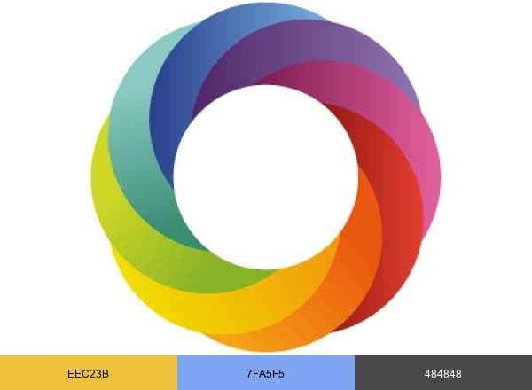 Le nid des petits brand color palette