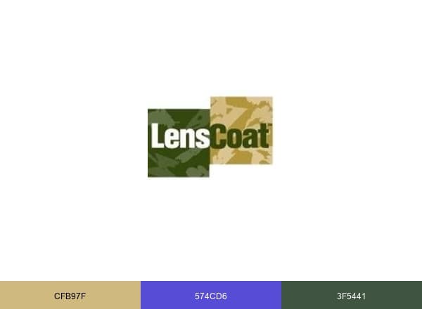 LensCoat brand color palette