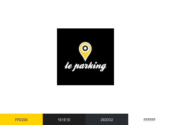 Le Parking brand color palette