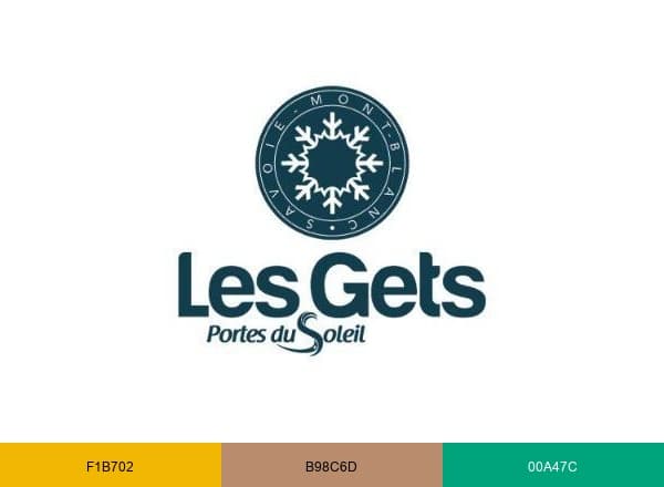 Les Gets brand color palette