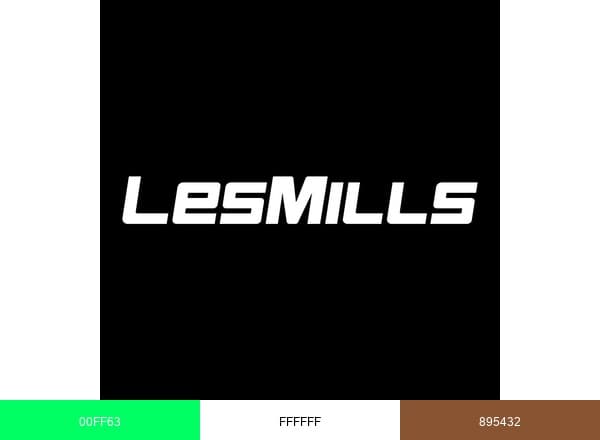 Les Mills International brand color palette