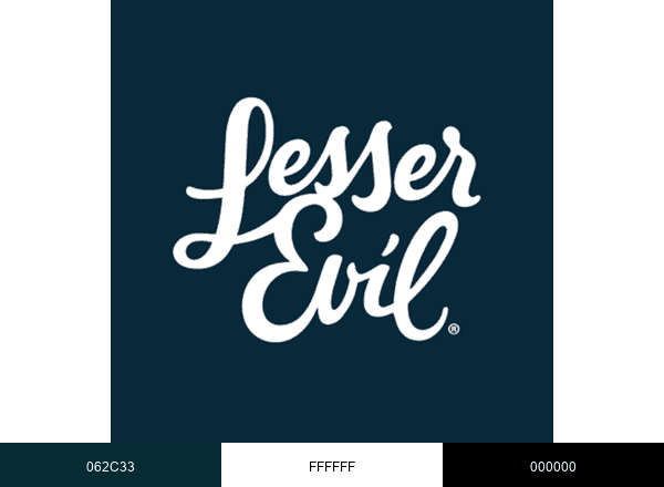 LesserEvil brand color palette