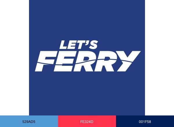 Let's Ferry brand color palette