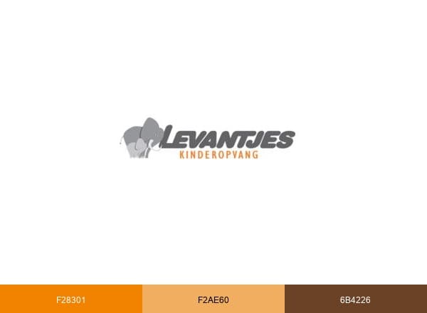 Levantjes Kinderopvang brand color palette