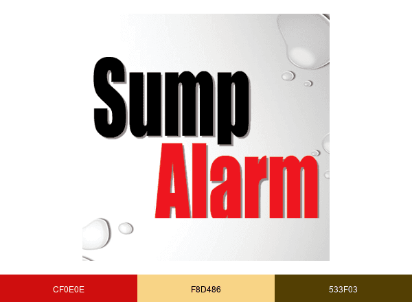 Sump Alarm Inc. brand color palette