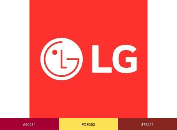 LG Levant brand color palette