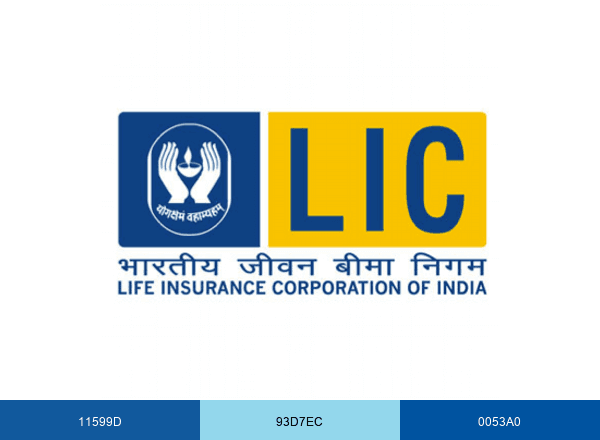 LIC brand color palette