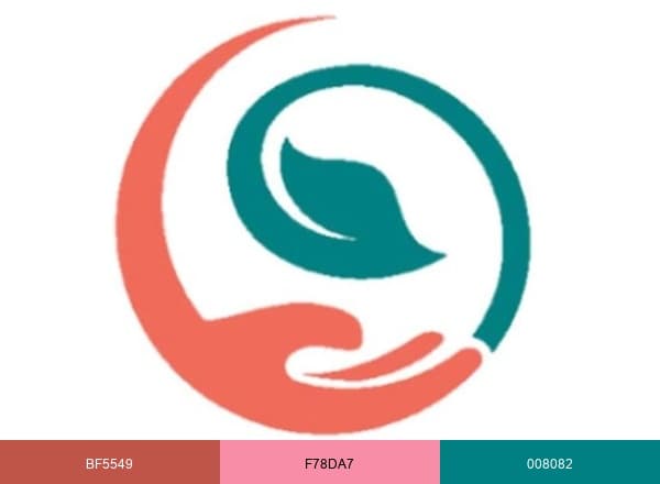 Lifeblood Health Foundation brand color palette
