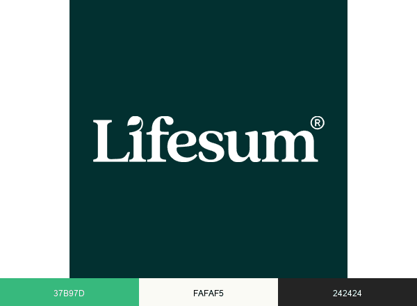 Lifesum brand color palette