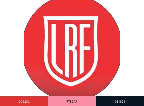 Liga Rafaelina de Fútbol brand color palette