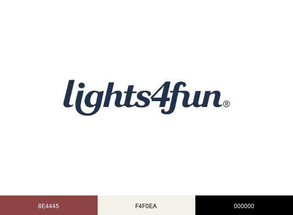 Lights4fun brand color palette