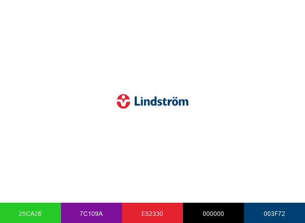 Lindström Group brand color palette