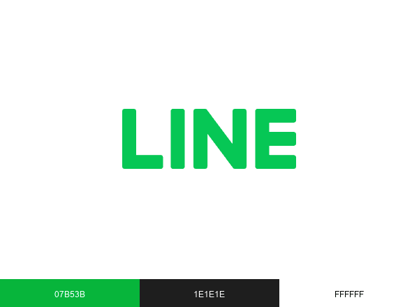 LINE Global brand color palette