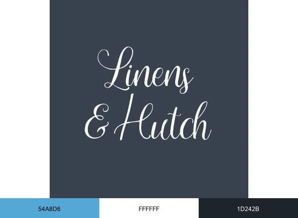 Linens & Hutch brand color palette