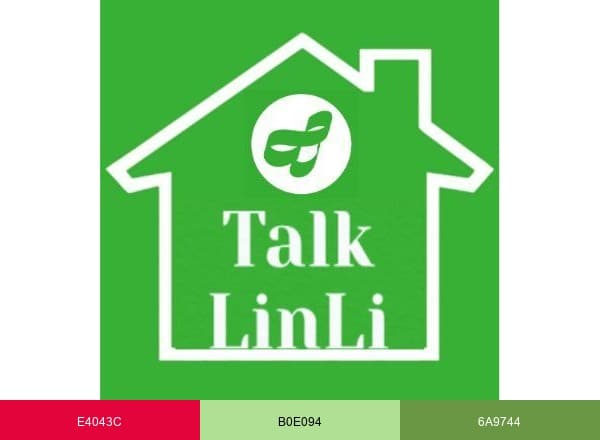 Linli Talk brand color palette