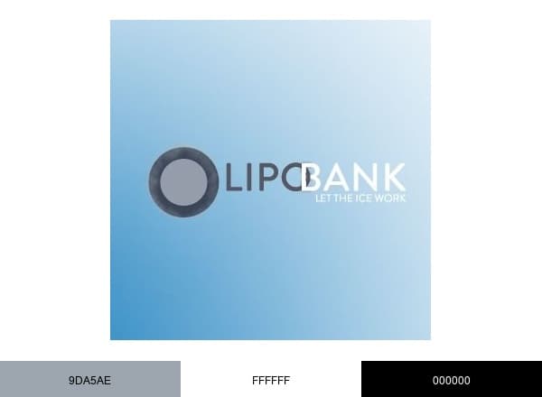 Lipobank brand color palette