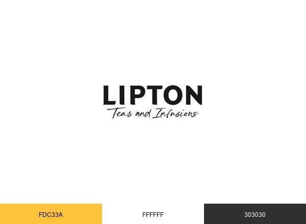 Liptopn Teas and Infusions brand color palette