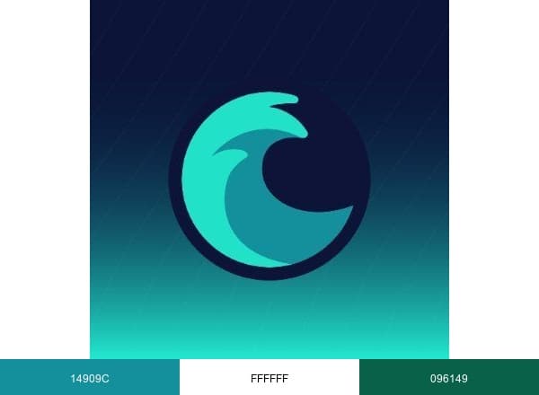 Liquid Network brand color palette