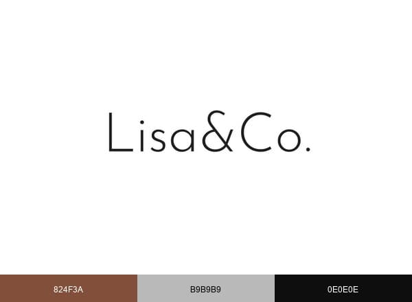 Lisa&Co brand color palette