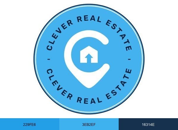 Clever Real Estate brand color palette