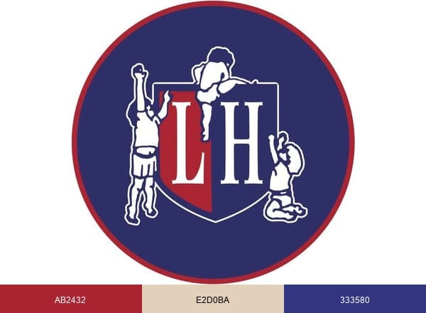 Little Harvard Crèche and Montessori brand color palette